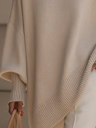 Women's Oversized Cape Poncho Sweater