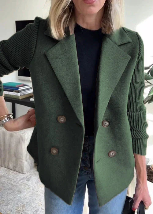 Women's Elegant Tailored Longline Coat
