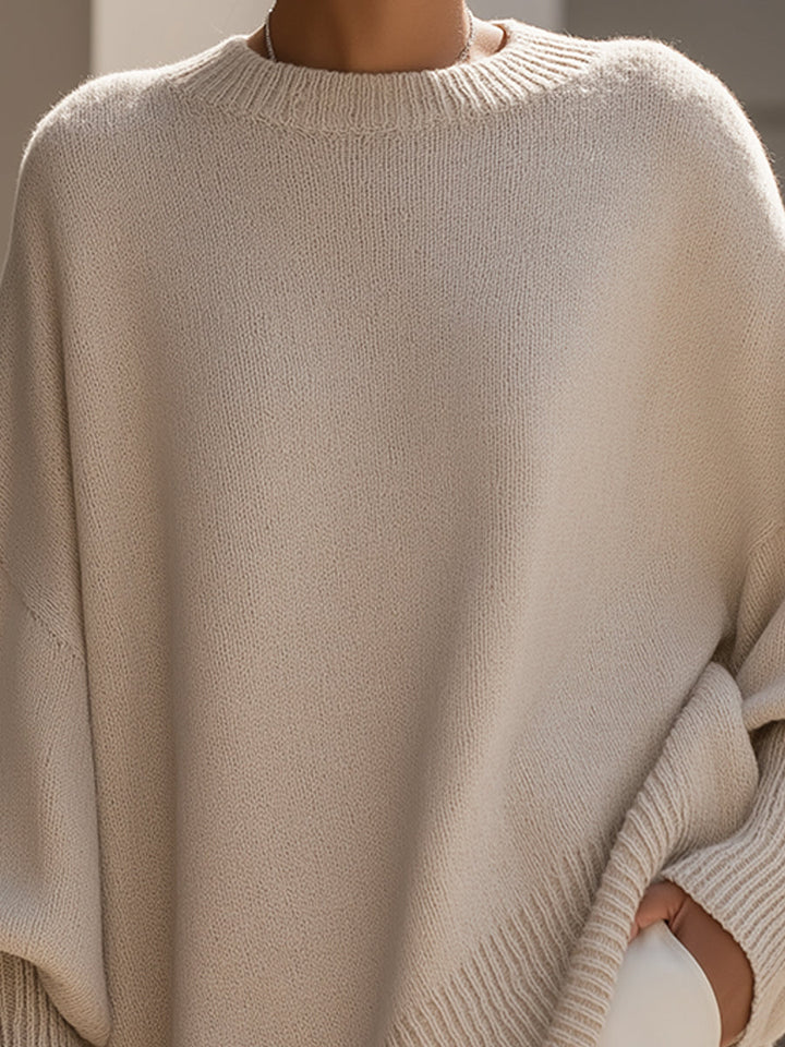 Women's Oversized Cape Poncho Sweater