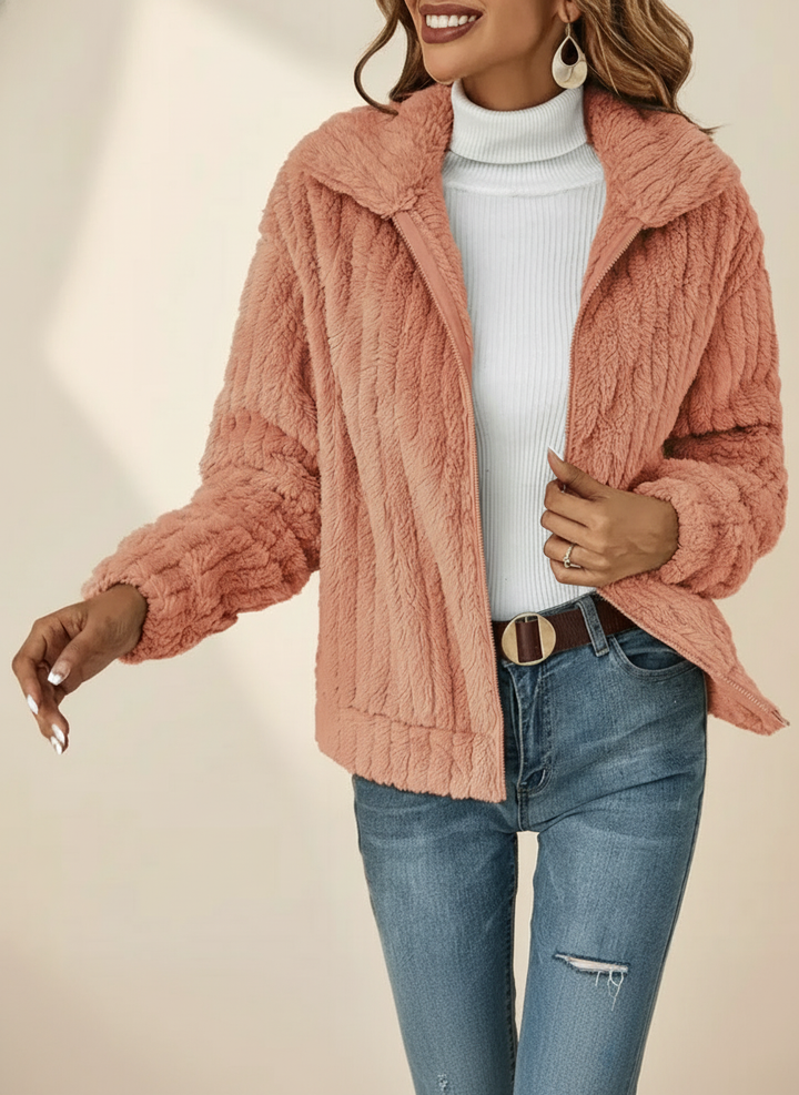 Women's Zip Front Knit Cardigan