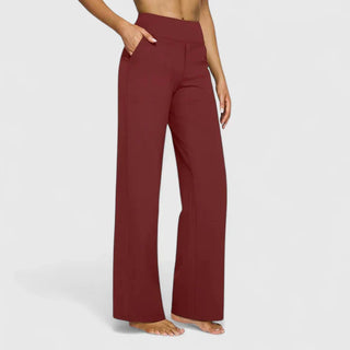 Women's Elegant Flowy Trousers