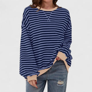 Women's Oversized Striped Sweater