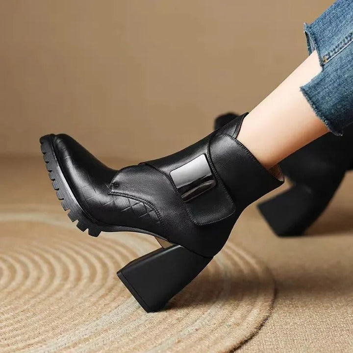 Women's Strap Buckle Ankle Boots