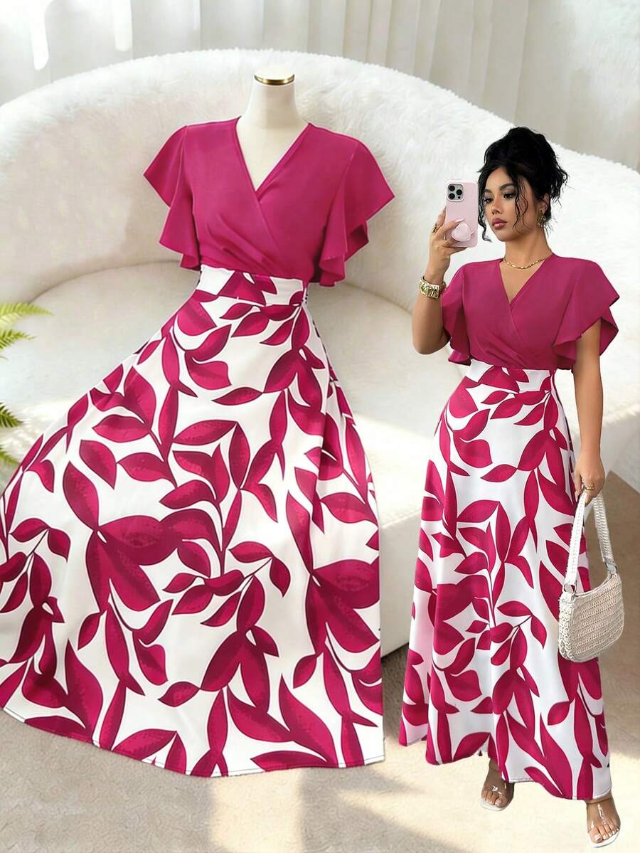 Isabella | Floral Wrap Maxi Dress