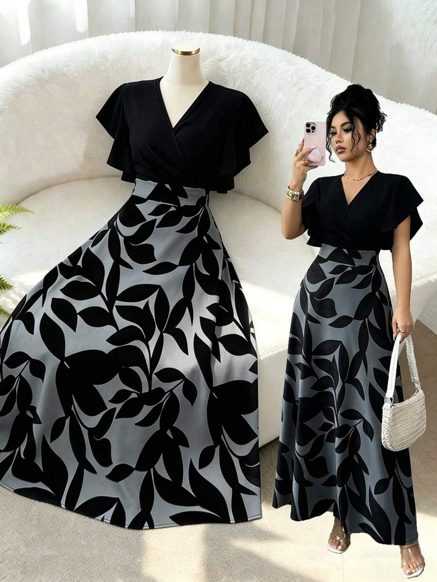 Isabella | Floral Wrap Maxi Dress