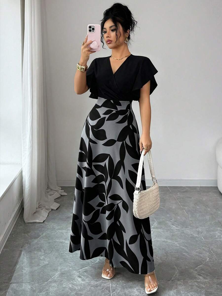 Isabella | Floral Wrap Maxi Dress
