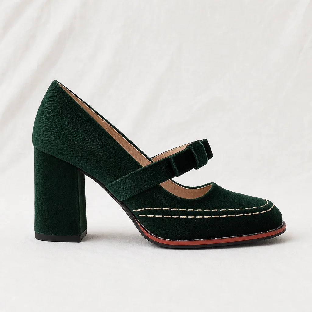 Victoria Velvet Loafers