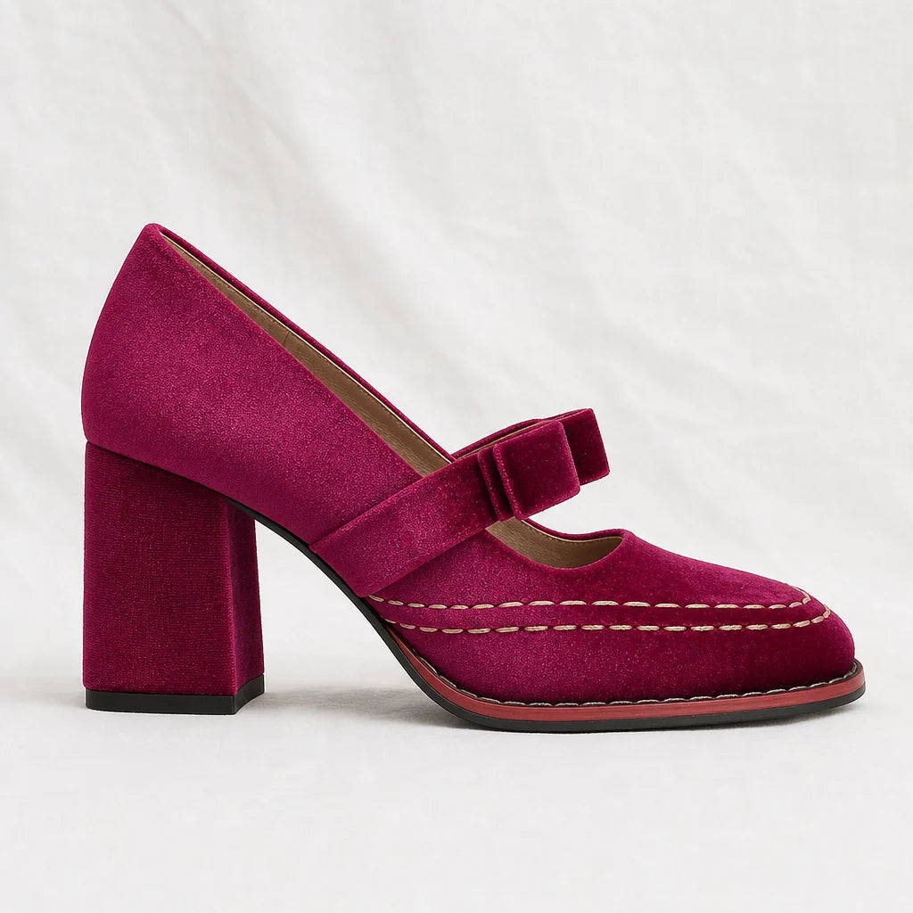 Victoria Velvet Loafers