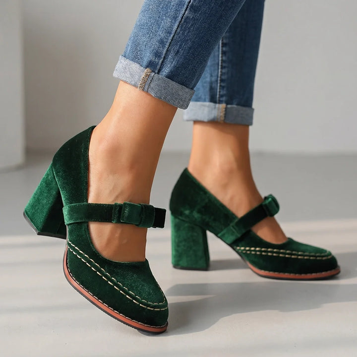 Victoria Velvet Loafers