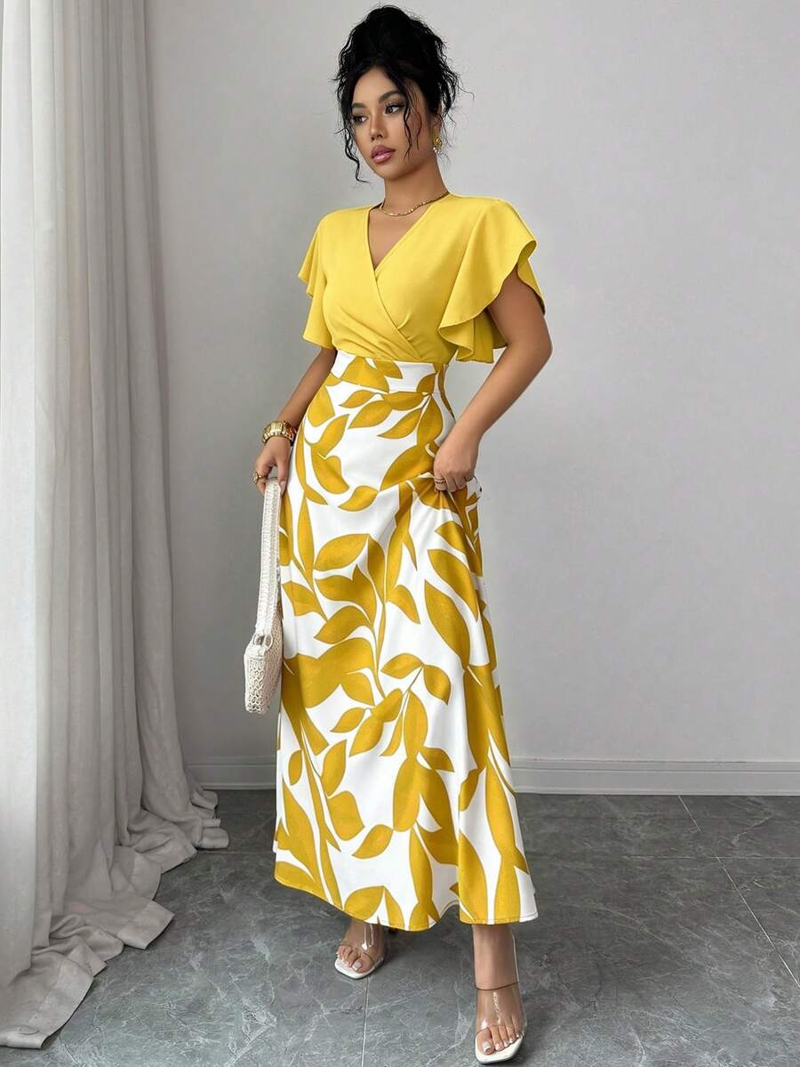 Isabella | Floral Wrap Maxi Dress