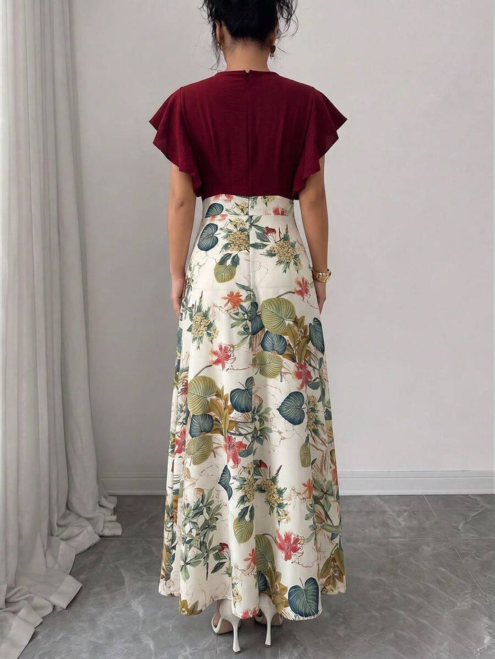 Isabella | Floral Wrap Maxi Dress