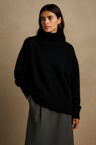 Women's High Turtleneck Sweater