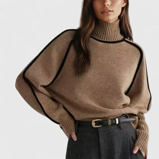 Women's Batwing Turtleneck Sweater
