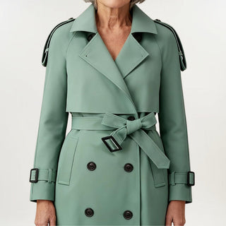 Women's Longline Belted Trench Coat