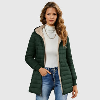 Women's Sherpa-Lined Winter Coat