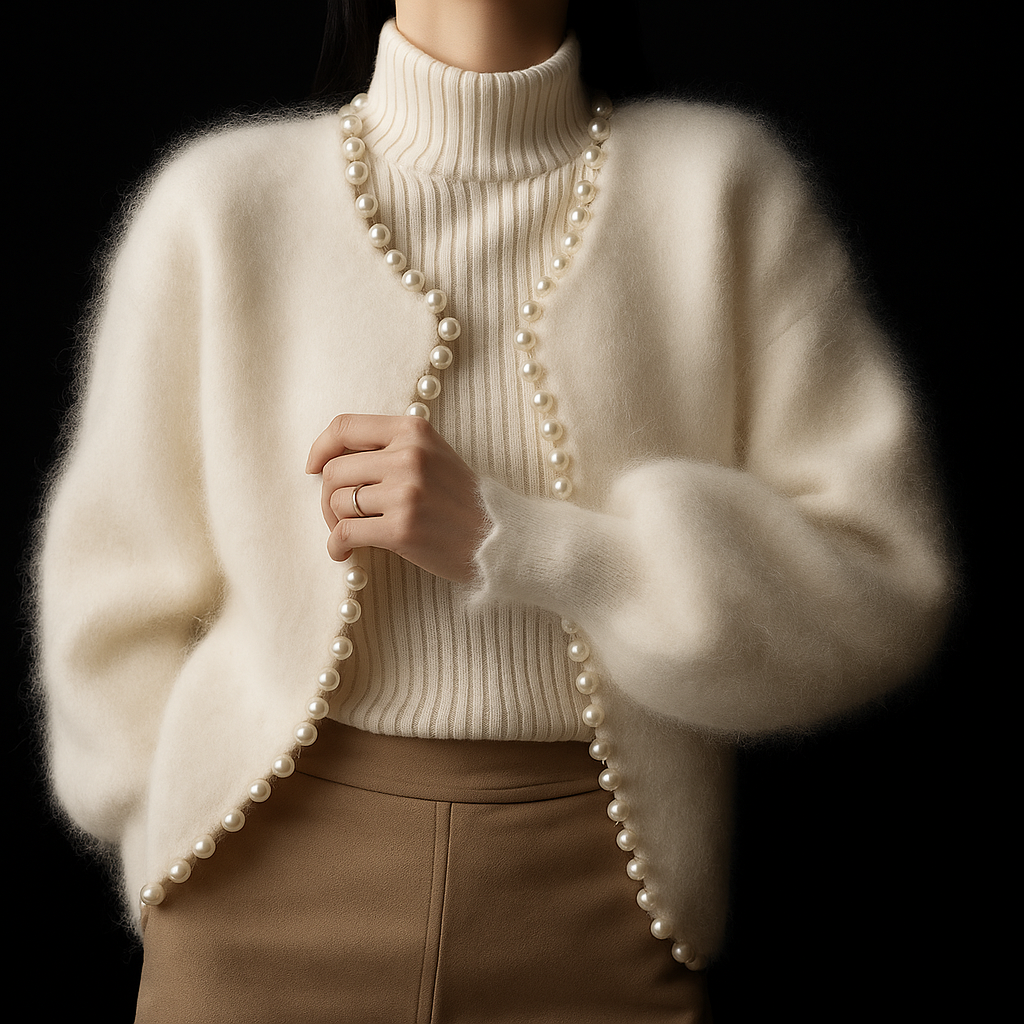 Women's Classic Elegant Knit Cardigan