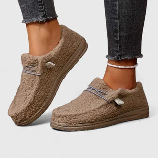 Women's Textured Slip-On Loafers