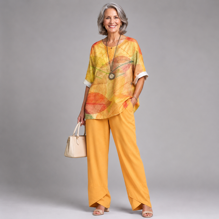 Lilou - Comfortable and Chic Shirt and Pants Set