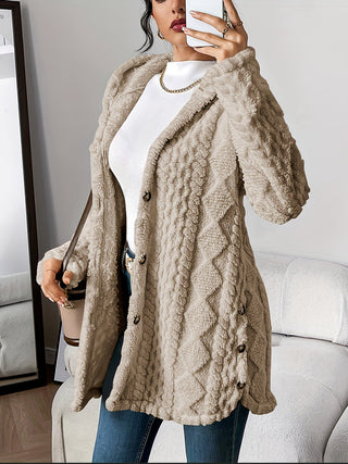 Women's Hooded Casual Cardigan