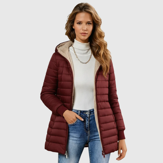 Women's Sherpa-Lined Winter Coat