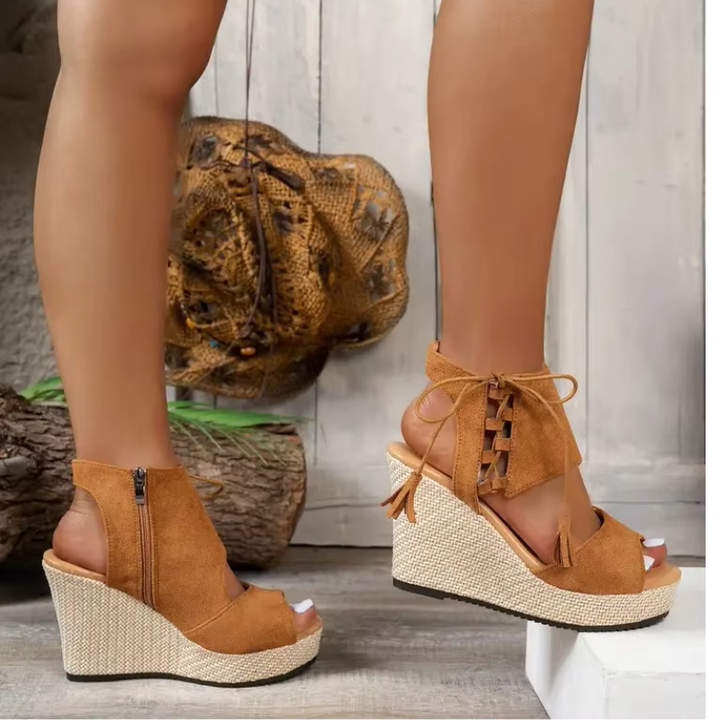 Karessa™| Wedge Sandals