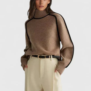 Women's Batwing Turtleneck Sweater
