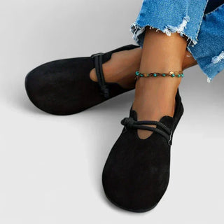 Women's Round Toe Rope Detail Loafers