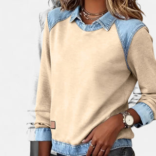 Women's Layered Collar Sweater