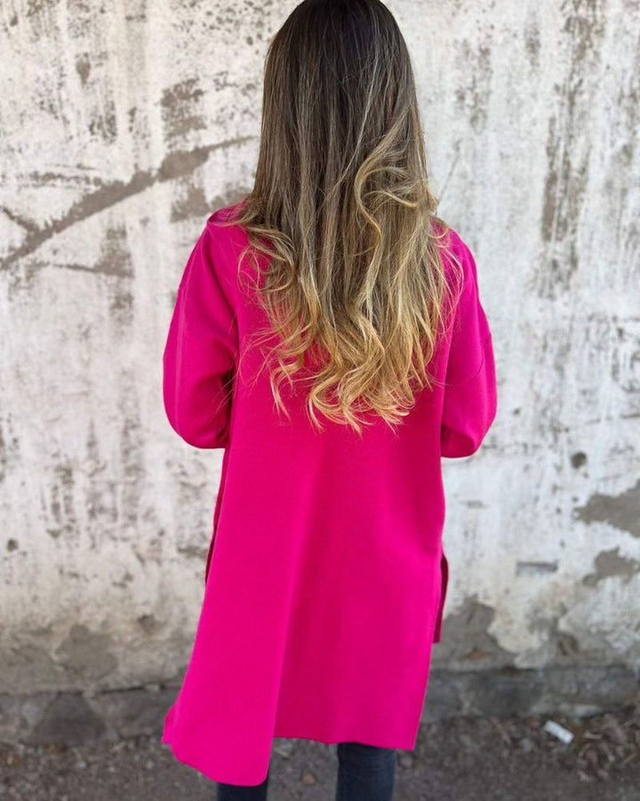 Women's Hooded Long Sleeve Cardigan