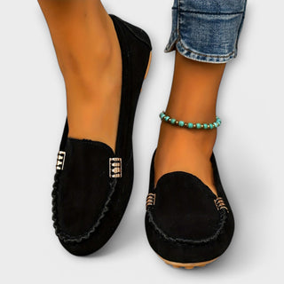 Women's Stitched Detail Loafers