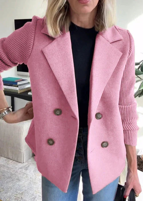 Women's Elegant Tailored Longline Coat