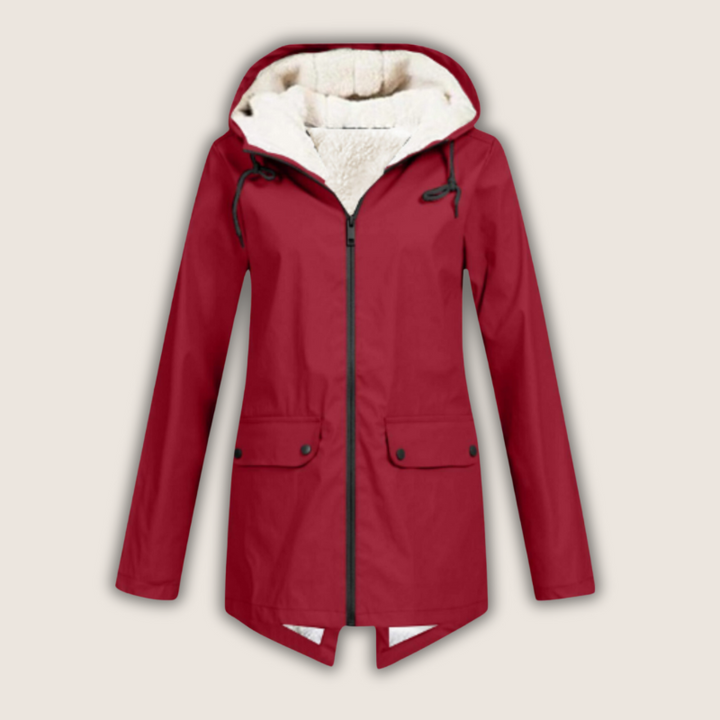 Women's Windproof Waterproof Rain Jacket