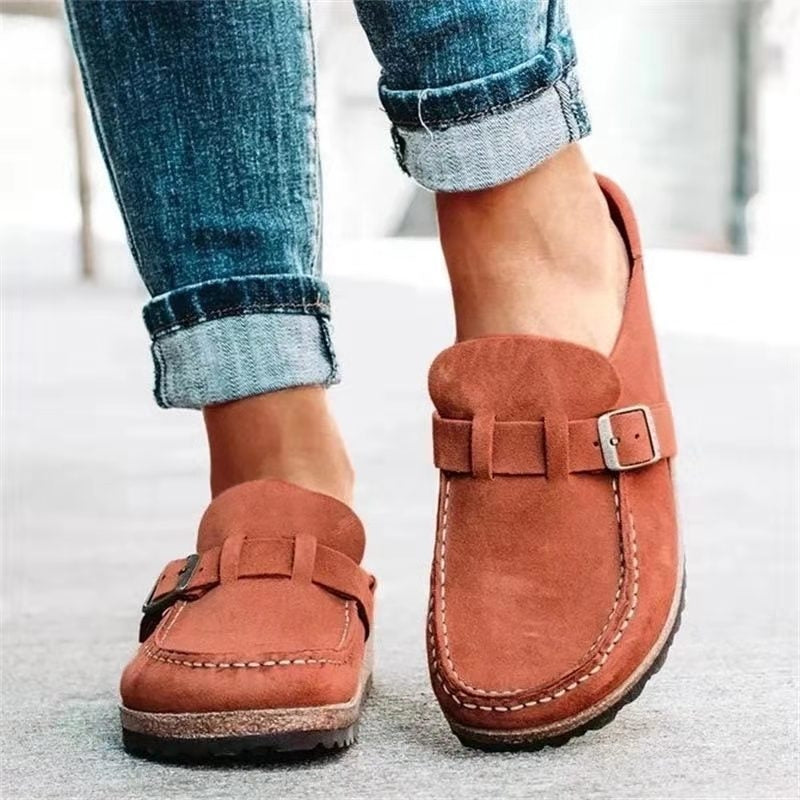 Women's Comfortable Slip-On Mule Loafers