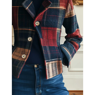Women's Classic Plaid Check Jacket