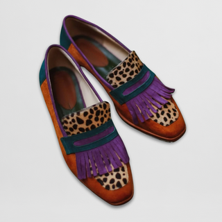 Women's Fringe Detail Loafers