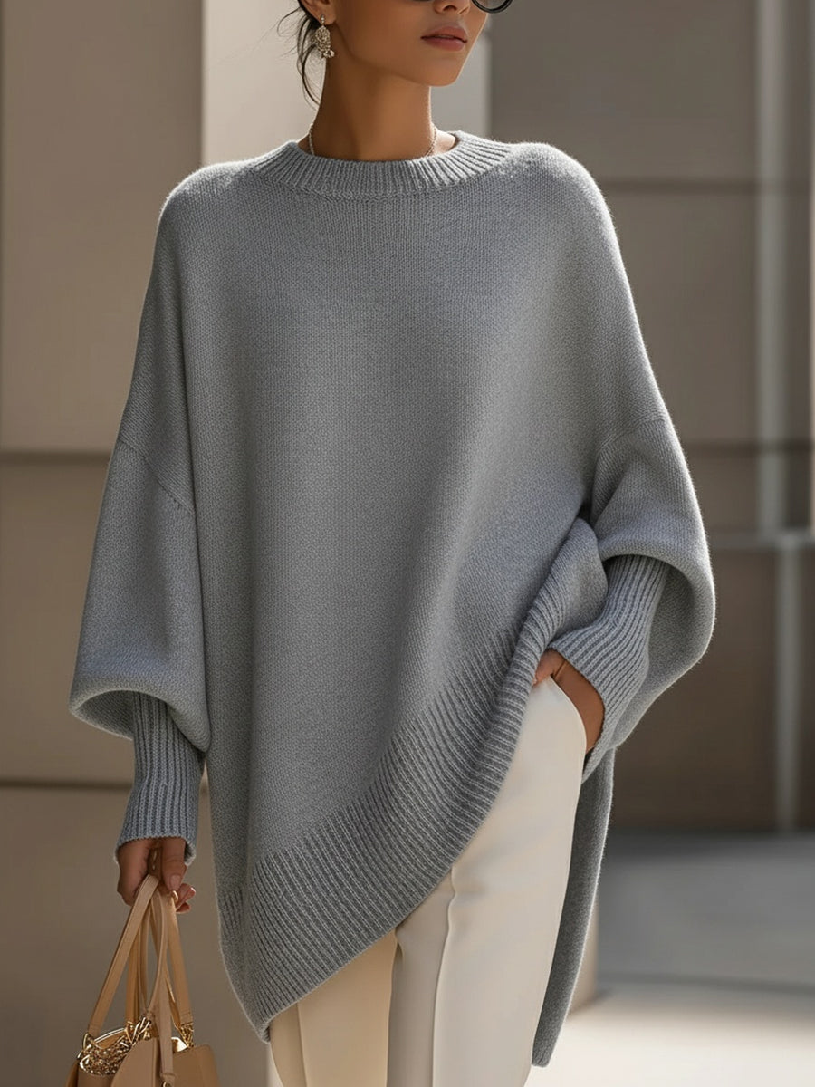 Women's Oversized Poncho Sweater