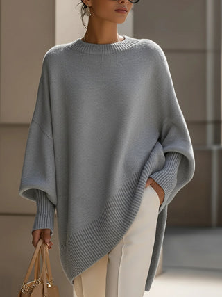 Women's Oversized Poncho Sweater