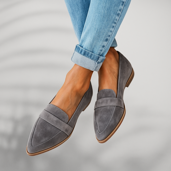 Women's Pointed Toe Slip-On Loafers