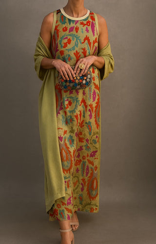 Women's Matching Dress & Coat Set