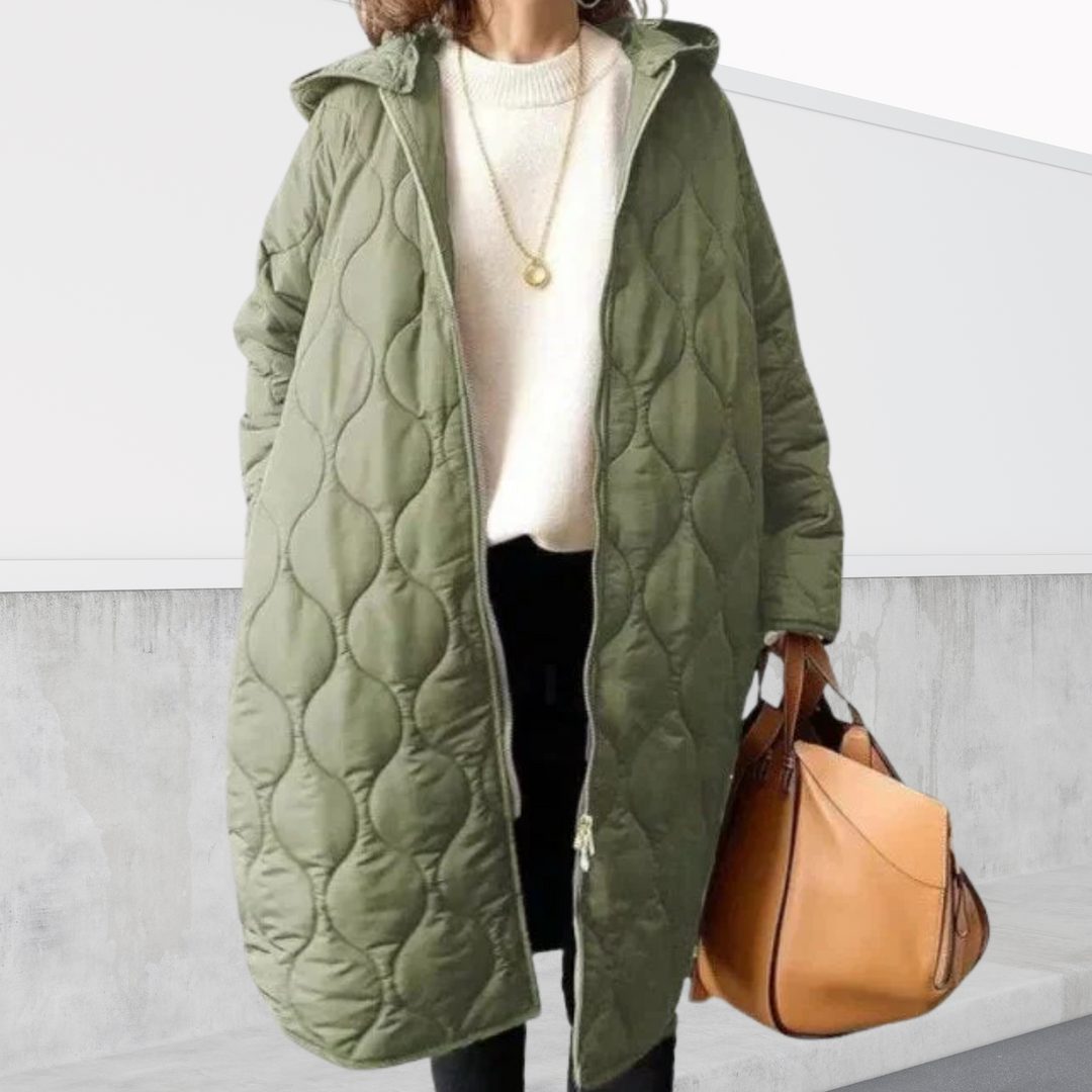 Women's Oversized Hooded Parka Coat