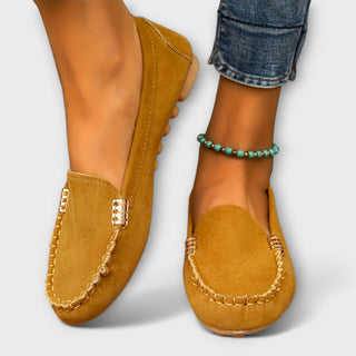 Women's Stitched Detail Loafers