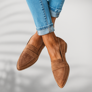 Women's Pointed Toe Slip-On Loafers