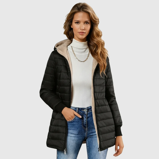 Women's Sherpa-Lined Winter Coat