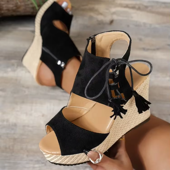 Karessa™| Wedge Sandals