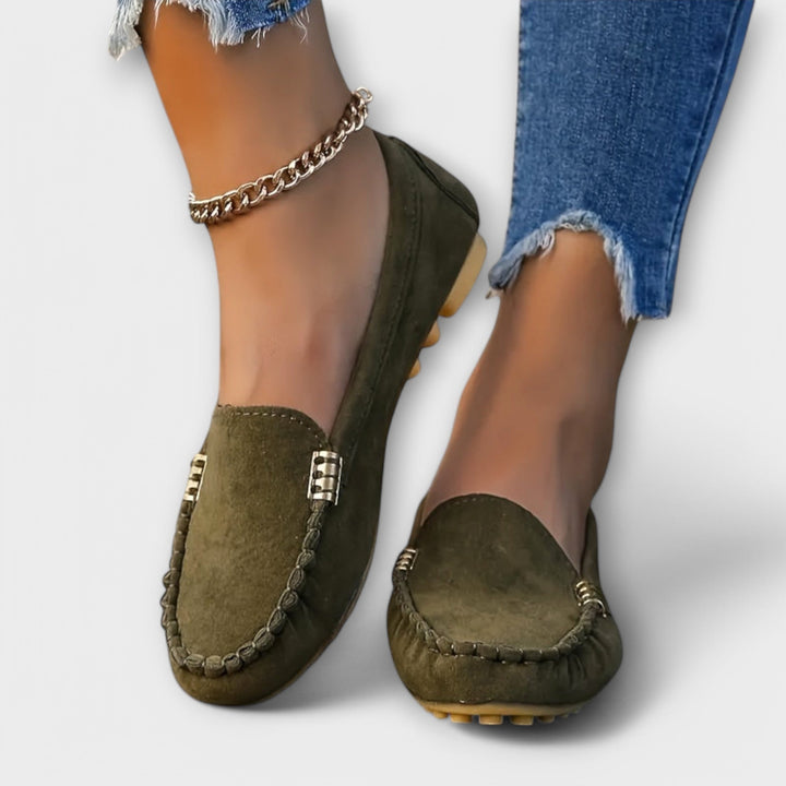 Women's Stitched Detail Loafers