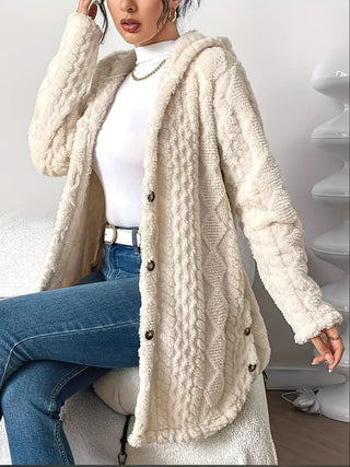 Women's Hooded Casual Cardigan