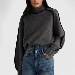 Women's Batwing Turtleneck Sweater