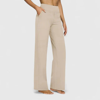 Women's Elegant Flowy Trousers