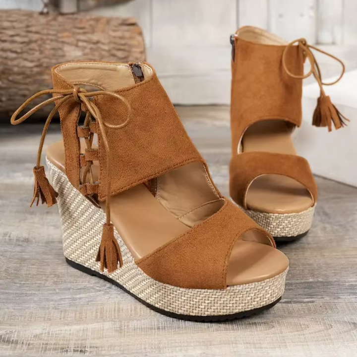 Karessa™| Wedge Sandals