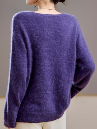 Women's Soft Knit V-Neck Sweater